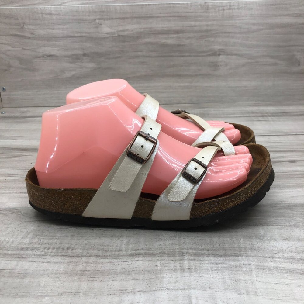 Birkenstock Sandals Womens 6 Mayari Slip On Buckle Strap Shoes